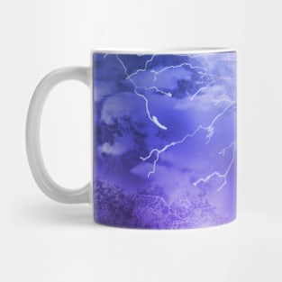 fantasy world forest fireball Mug